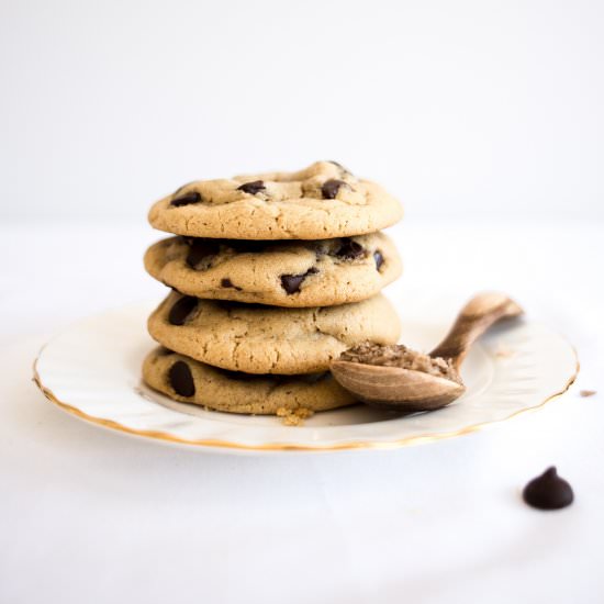 Bourbon Chocolate Chip Cookies