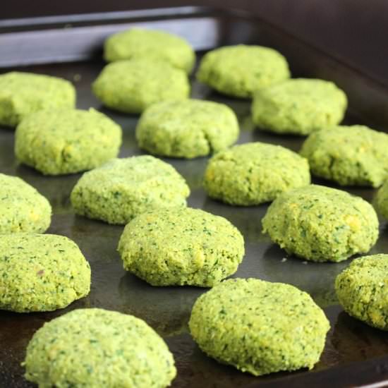 Baked Turmeric Falafel