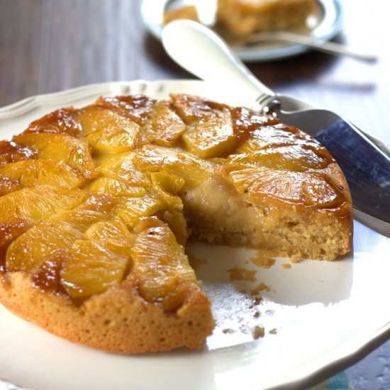 Vegan Pineapple Upside Down Cake