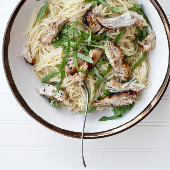 Buttered Chicken and Pasta