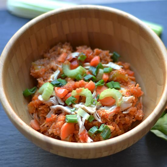 Slow Cooker Buffalo Chicken