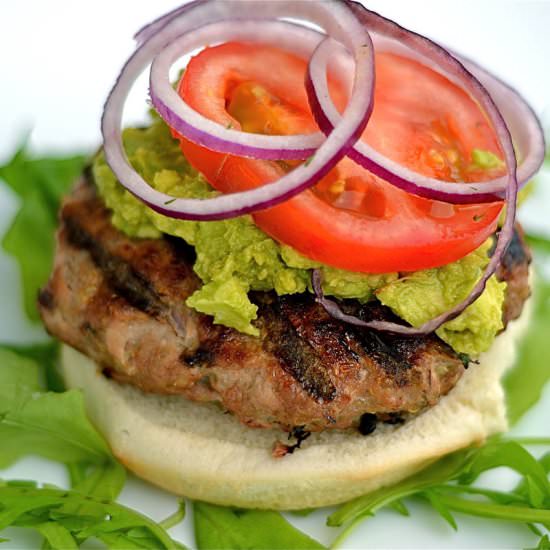 Grilled Turkey and Quinoa Burgers