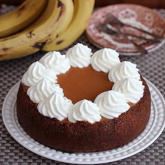 Banana Cream Cheesecake