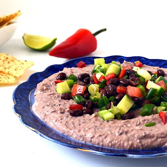 Creamy Black Bean Dip