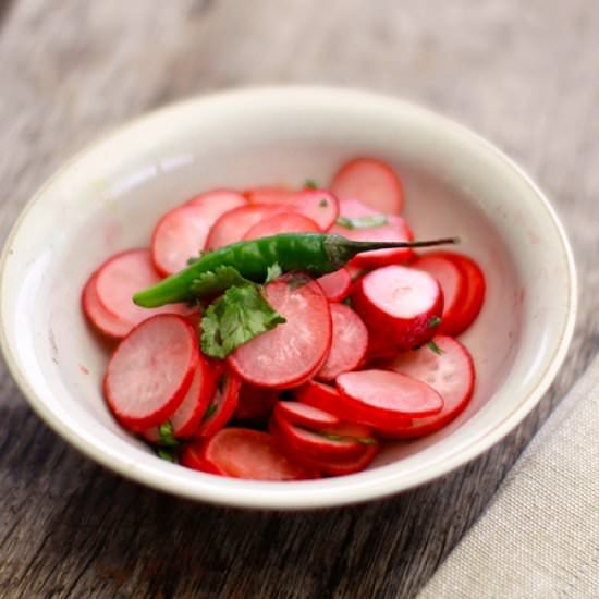 Radish and Lemon Salad