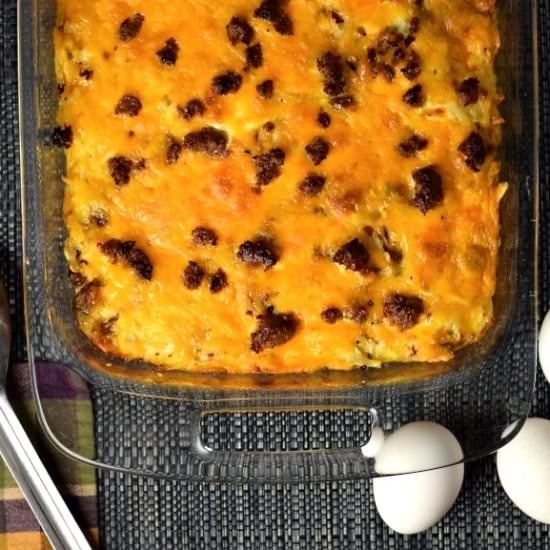 Sausage Hash Brown Casserole