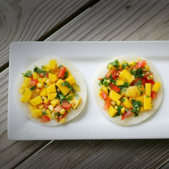 Jicama Mini Pizza bites