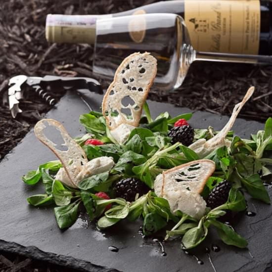 Ciabatta and mash salad