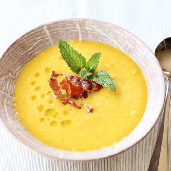 Cantaloupe Gazpacho