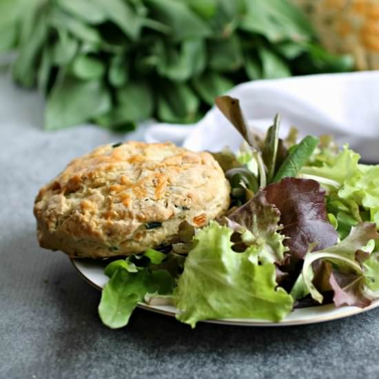 Cheesy Ramp Biscuits