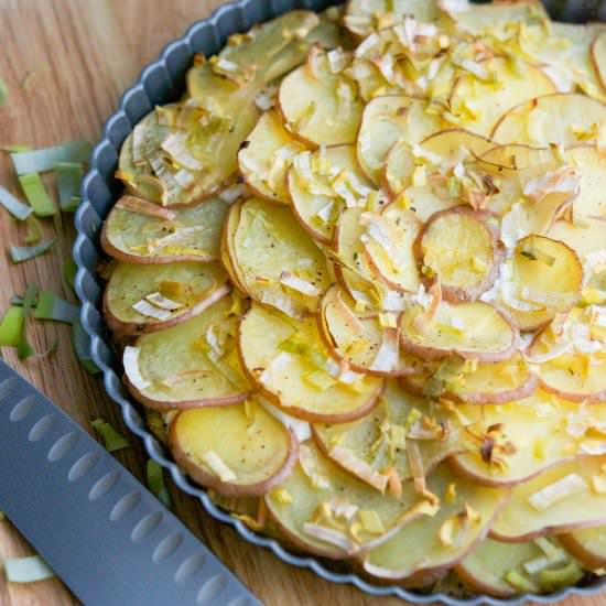 Red Potato & Leek Galette
