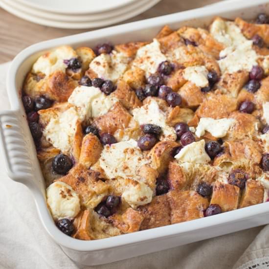 Croissant French Toast Casserole