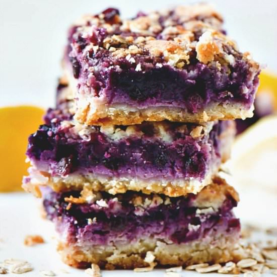 Blueberry Lemon Pie Bars