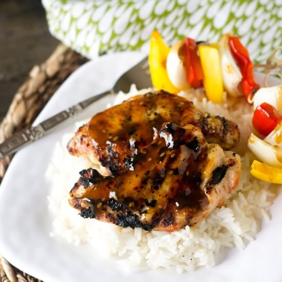 Easy Grilled Teriyaki Chicken