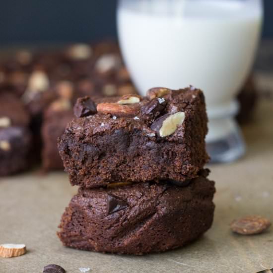Vegan Almond Butter Brownies