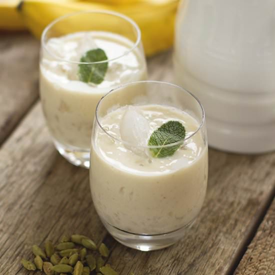 Cardamom Banana Lassi