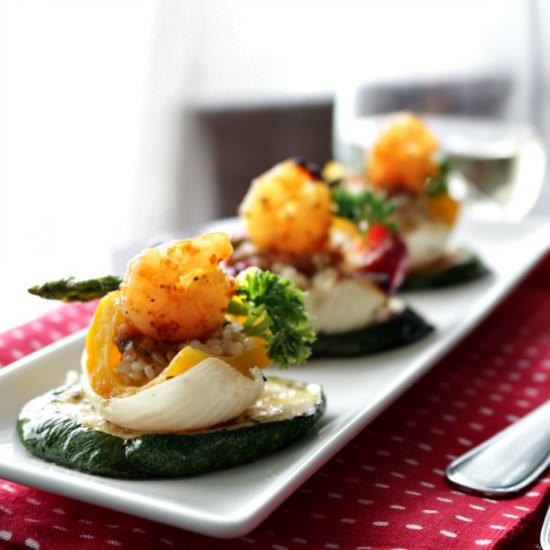 Flame Kissed Tomato Pesto Tapas
