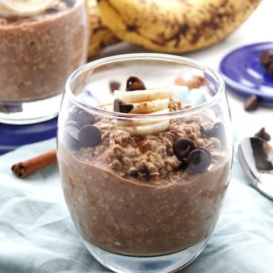 Cinnamon Chocolate Overnight Oats