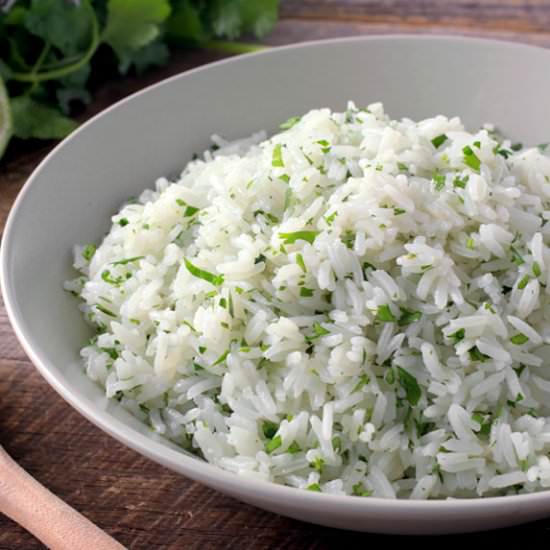 Copycat Chipotle Lime Rice