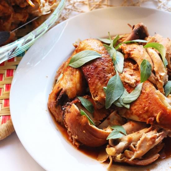 Slow Cooker Bang Bang Chicken