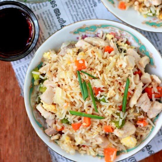 Chinese Chicken Fried Rice
