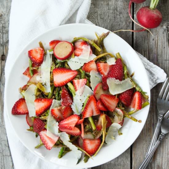 Shaved Asparagus Salad