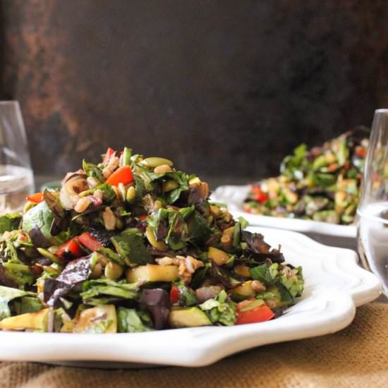 Grilled Vegetable Salad with Farro