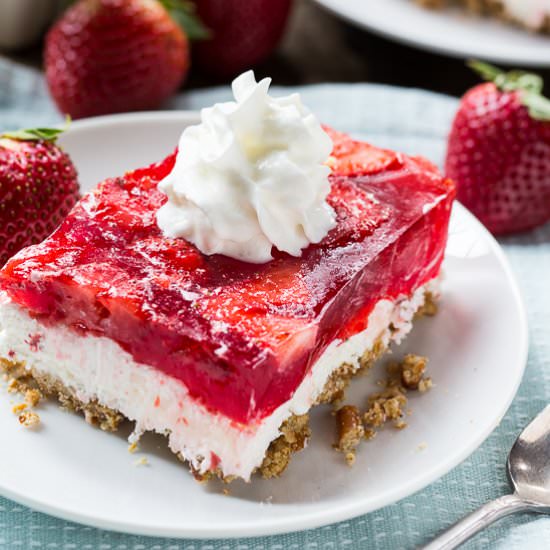 Strawberry Pretzel Salad