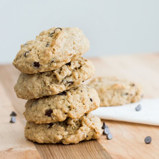 Chocolate Chip Oatmeal Cookies