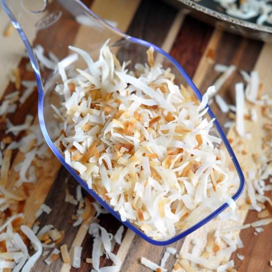 How to Toast Coconut