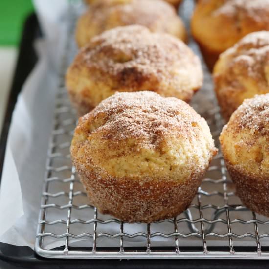Cinnamon Sugar Donut Muffin