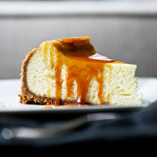 Cheesecake with Salted Caramel