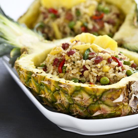 Pineapple Ham Fried Rice