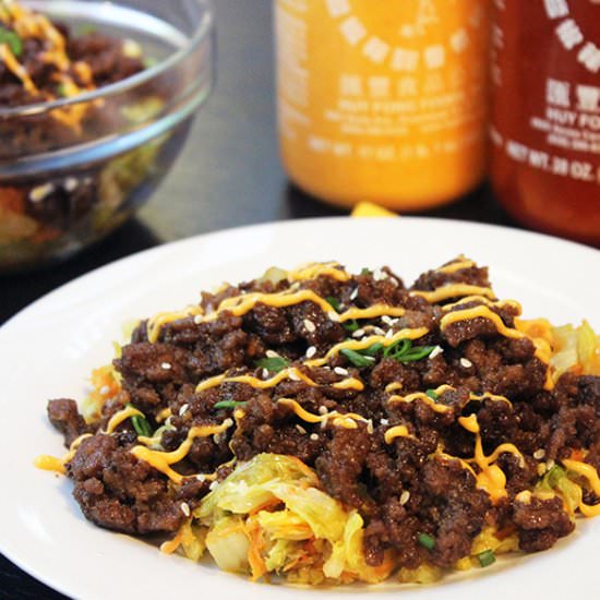 Korean Kalbi Ground Beef
