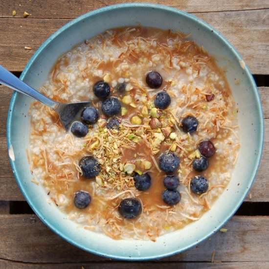 Overnight Steel Cut Oats