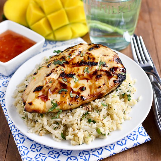 Sweet Chili Coconut-Lime Chicken