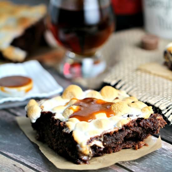 Cognac Brownies for Father’s Day