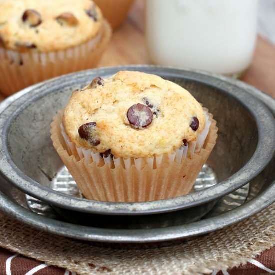 The Best Banana Muffins