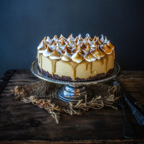 Caramel Ice Cream Cheesecake