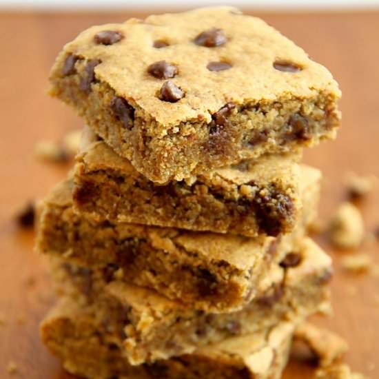 Chocolate Chip Cookie Dough Bars