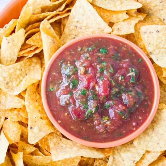 Restaurant Style Mexican Salsa