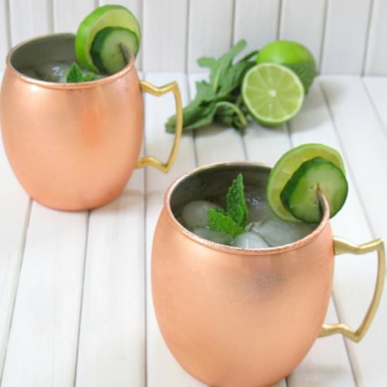 Spicy Jalapeno Mint Moscow Mule