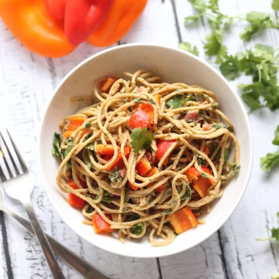 Asian Peanut Noodles