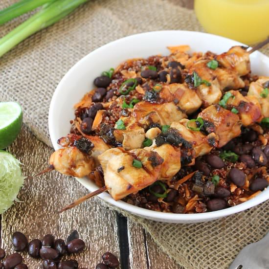 Pineapple Quinoa with Chicken
