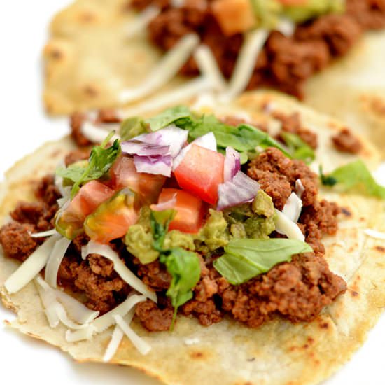 Slow Cooker Ground Beef Tacos