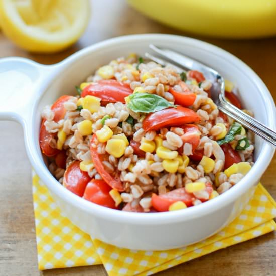 Summer Farro Salad