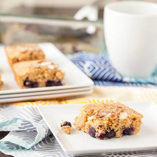 Lemon Blueberry Coffee Cake Bars