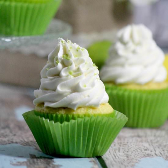 Lemon Lime Refresher Cupcakes