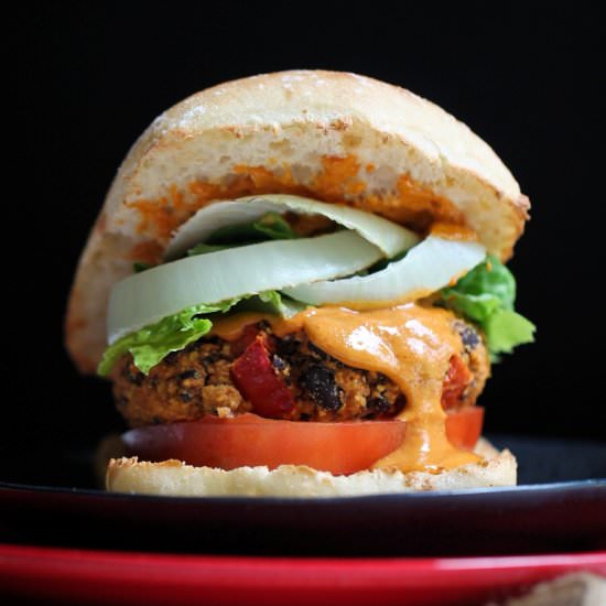 Fat Free Bean Burgers