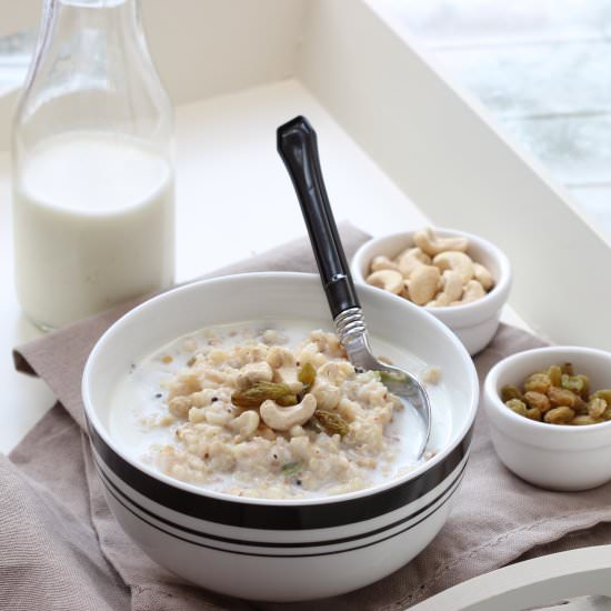 Savoury Porridge with Buttermilk